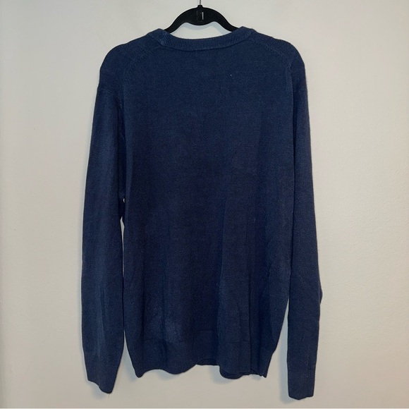 Dockers - Comfort Touch Navy Blue Crewneck Sweater - Picture 3 of 5